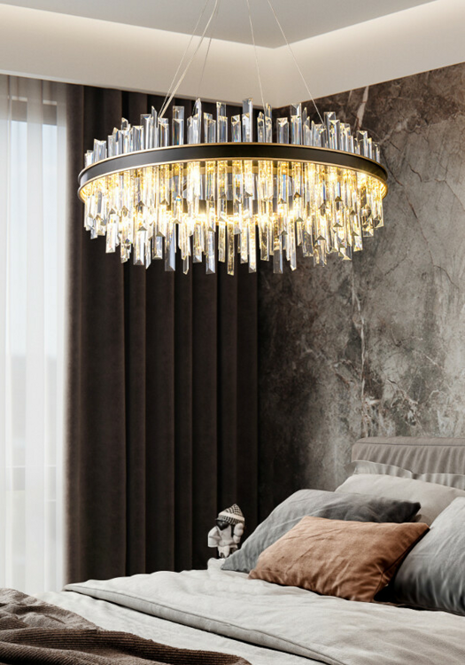 Modern Chandelier Gratia Black B