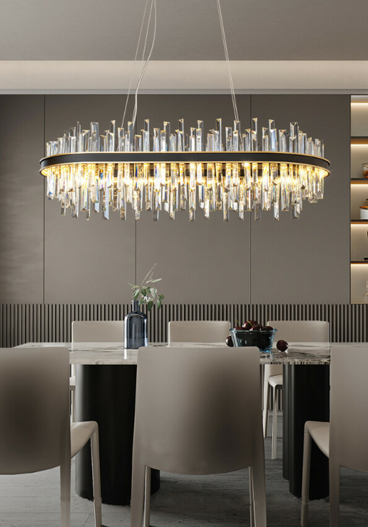 Modern Chandelier Gratia Black B