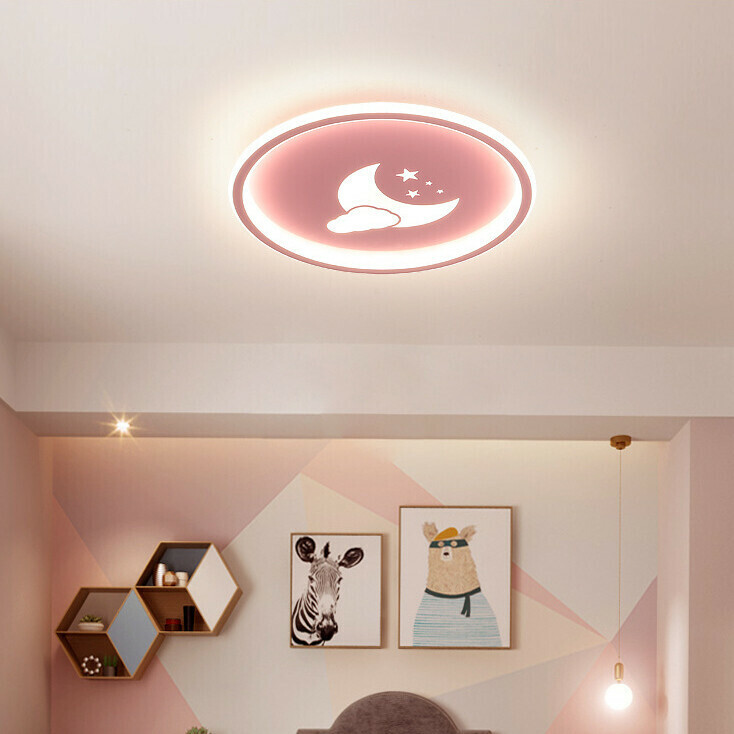 Kids Ceiling Lamp Moon B