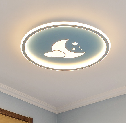 Kids Ceiling Lamp Moon B