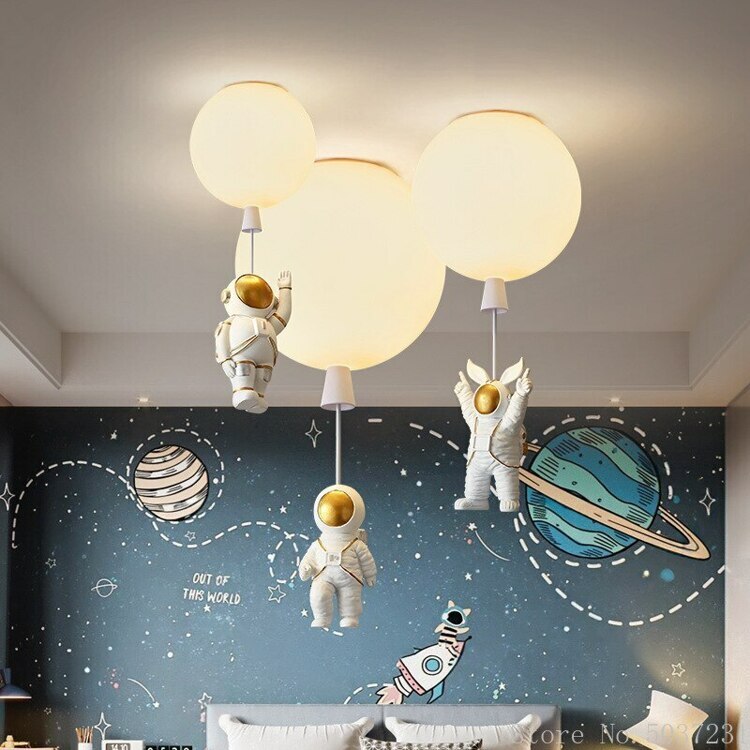 Kids Chandelier Аstronaut