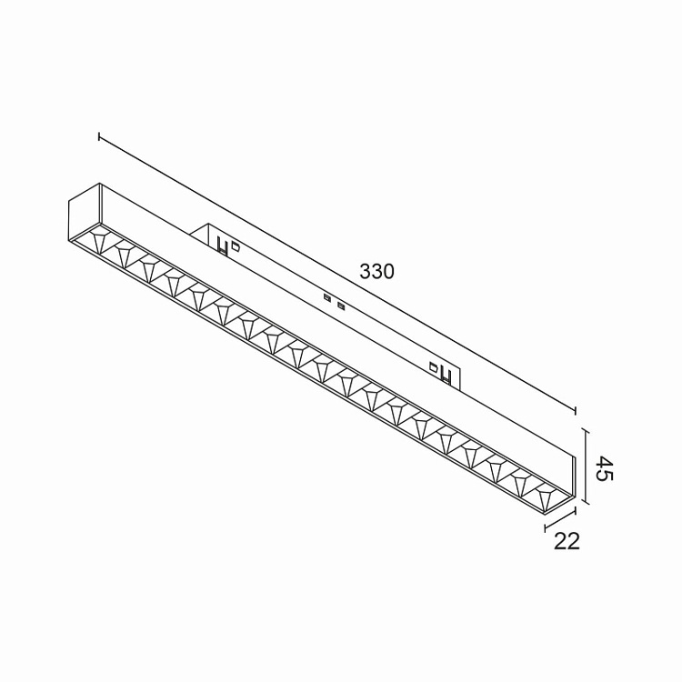 Светодиодный светильник для магнитной системы Zigbee - 18