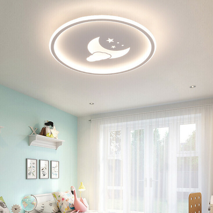 Kids Ceiling Lamp Moon B